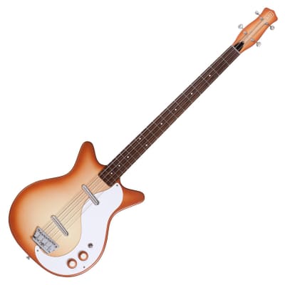 Danelectro 59DC Long Scale Bass - Copper Burst image 5