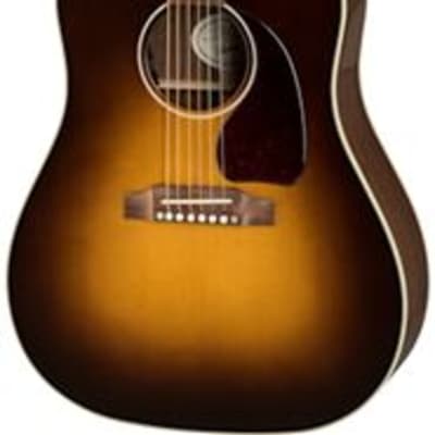 Gibson J45 Studio Walnut Acoustic Electric Guitar Walnut Burst with Case image 1