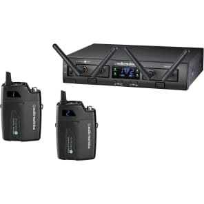 Audio-Technica ATW-1311 System 10 Dual UniPak Wireless Transmitter System