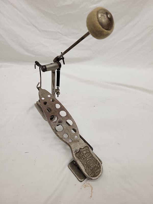 Vintage 1920s Ludwig Bass Drum Pedal (201-7) | Reverb