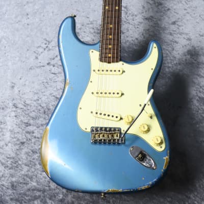 Fender Custom Shop 59 Stratocaster Heavy Relic 2019 ~Aged Lake Pracid Blue~ Aged Lake Pracid Blue image 4
