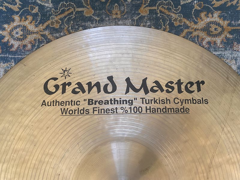 Ultra Rare Grand Master Authentic “Breathing” Turkish Cymbal Heavy Ride 20”  2708 Gs