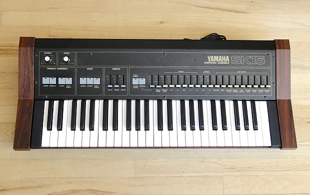 1970s Yamaha SK15 Symphonic Ensemble Vintage Analog Keyboard 1970s Yamaha SK15 Symphonic Ensemble Vintage Analog Keyboard