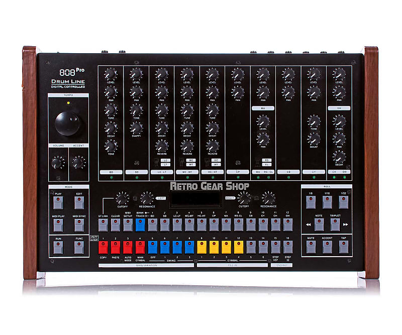 Rare Analog Roland Tr-808 Clone Drum Line 808Pro Drum