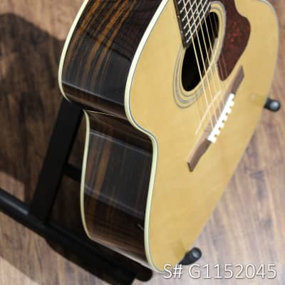 Guild OM-150CE Acoustic-Electric Guitar, Natural Gloss image 4