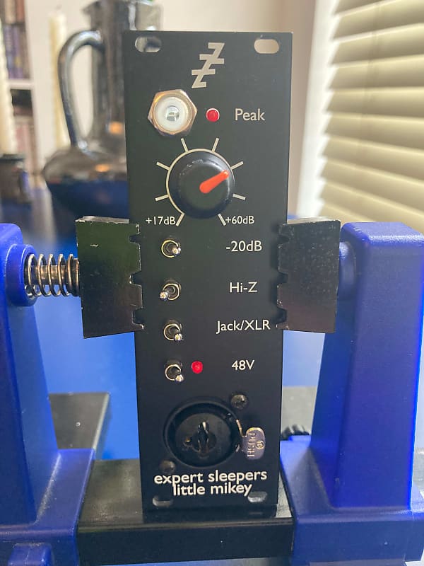 Expert Sleepers Little Mikey Eurorack Mic Preamp Reverb