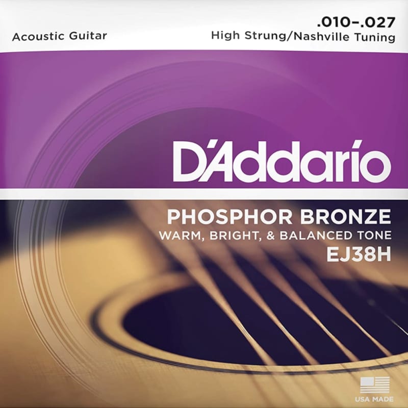 Photos - Strings DAddario D'Addario  EJH Phosphor Bronze High StrungNashville T... Phosphor 
