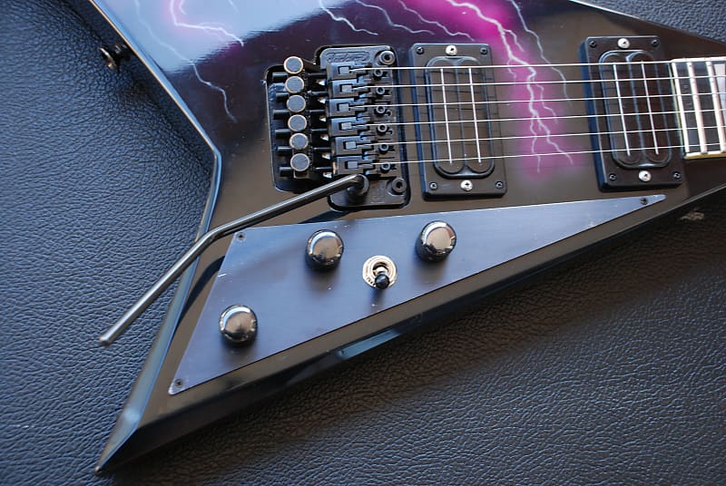 Jackson RR1 Randy Rhoads RaRe Pink Lightning Sky 1991 Bill