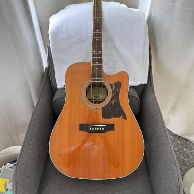 Epiphone Masterbilt AJ-500RCE/VSS Vintage Sunburst | Reverb