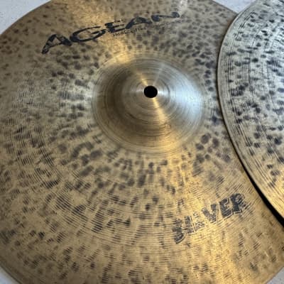 Agean Silver 14β Medium hihat image 3