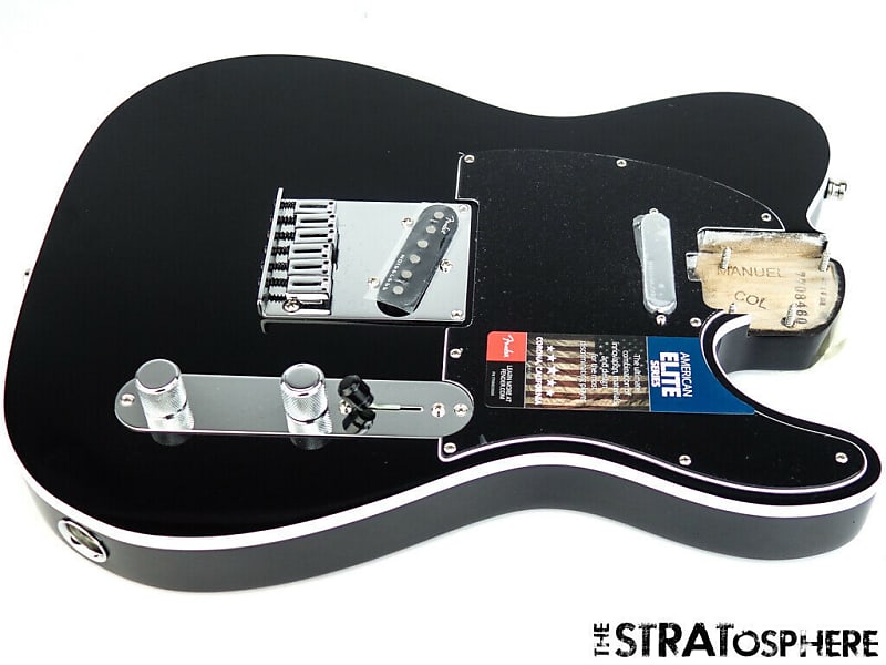 2019 American Fender ELITE Tele LOADED BODY USA Telecaster USA Mystic Black  | Reverb Canada