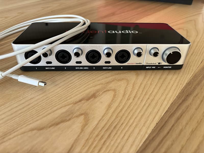 Resident Audio T4 Thunderbolt Interface | Reverb Canada