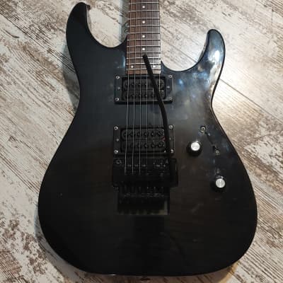 ESP LTD M-100 FM 2003 - 2006 - See Thru Black with LTD Case ESP LTD M-100 FM 2003 - 2006 - See Thru Black with LTD Case