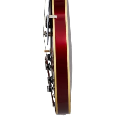 Epiphone Riviera Semi-Hollow Electric Guitar, Sparkling Burgundy - 21111537673 image 3