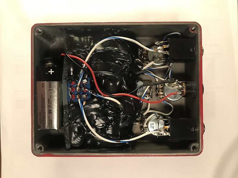Prescription Electronics Yardbox Fuzz Red (Vintage) | Reverb