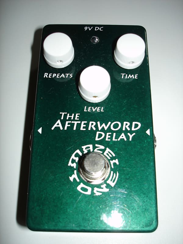 Mazel Tone Afterword Guitar/Bass Delay Effect Pedal Cool! Reverb