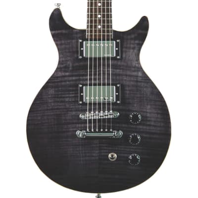 Hamer Archtop Electric Guitar in Transparent Black image 1