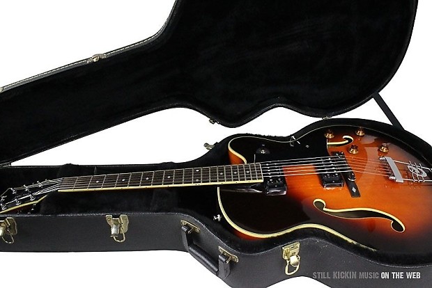 Cort Larry Coryell Signature Archtop Mint With Hard Case Jazz Guitar Lcs 1