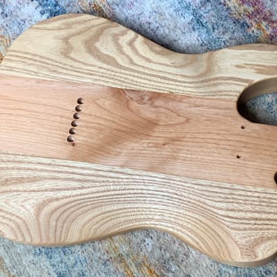 All-Natural Series: Alder & Catalpa Tele (Woodtech, USA) Finished in Natural Linseed Oil & Beeswax image 9