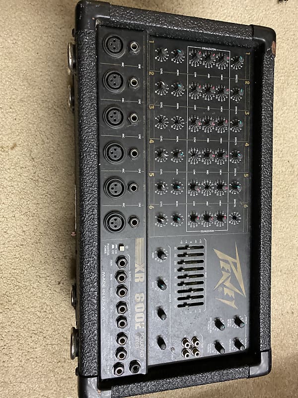 Peavey XR 600E powered mixer Reverb