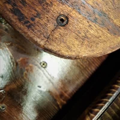 Antique Marc Laberte Stradivarius 1721 Maple Violin 4/4 With Original Case image 11