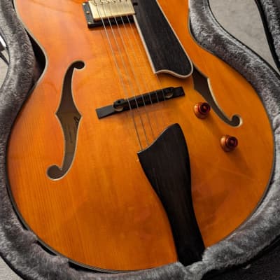 Eastman AR-580CE Archtop Elec. w/case, setup, &  shipping for sale