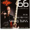Rotosound BS66 Swing Bass 66 Billy Sheehan Custom Stainless Steel Roundwound Bass Guitar Strings - .043-.110 Medium Long