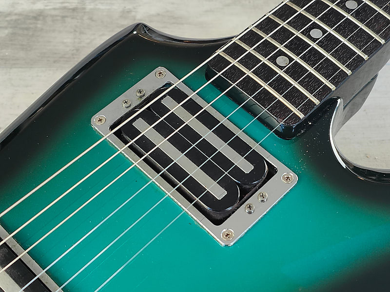Aria Pro Ⅱ ZZ deluxe 1984年製　整備済み 1984 Aria Pro II ZZ Deluxe Explorer White With Black Zebra