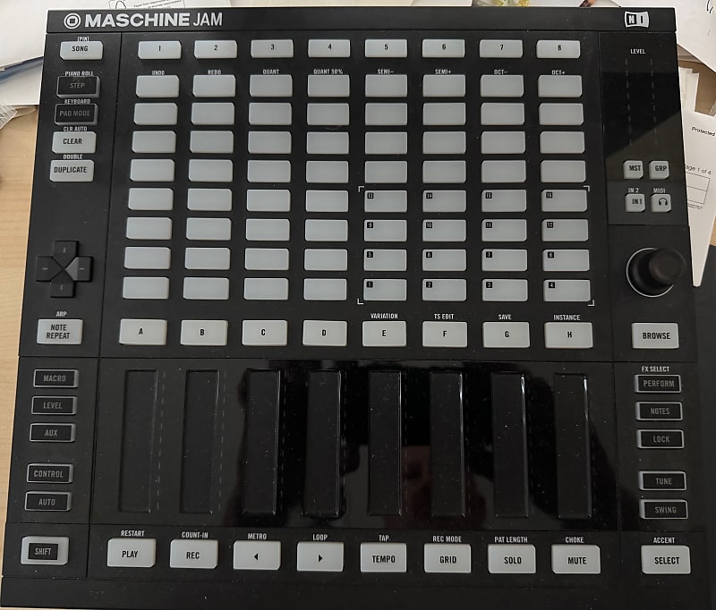 Native Instruments Maschine JAM 2010s - Black | Reverb