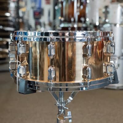 Customized 14X6.5 Inches Hammered Brass Snare Drum Body - China Drum and  Musical Instruments price