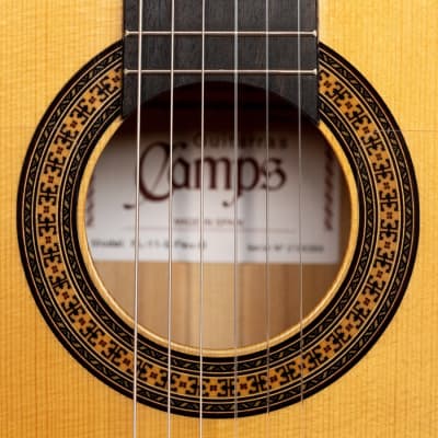 Camps FL 11 C Negra Electro Acoustic Flamenco Guitar image 3