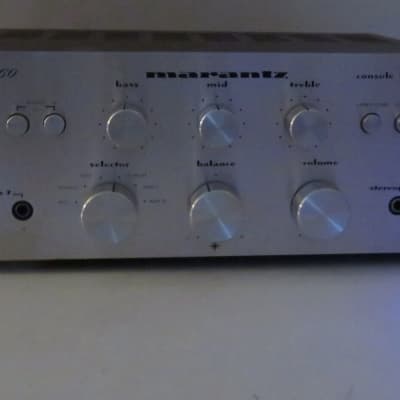 MARANTZ 1060 CHAMPAGNE FACE INTEGRATED AMPLIFIER SERVICED FULLY RECAPPED +MANUAL image 5