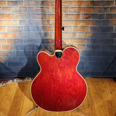 Vintage 1972 Gretsch Super Chet Autumn Red OHSC & Hang Tag image 4