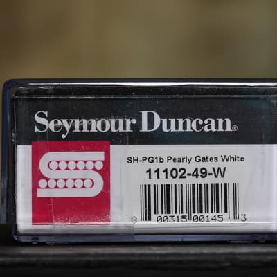 Seymour Duncan SH-PG1 Pearly Gates Bridge Strat Les Paul Humbucker Pickup WHITE image 2