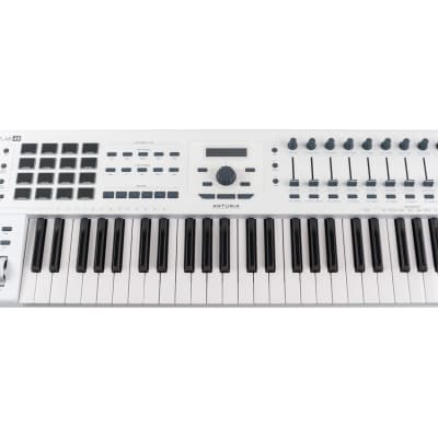 Arturia Keylab 49 mkII MIDI Keyboard Controller (White) [USED] image 1