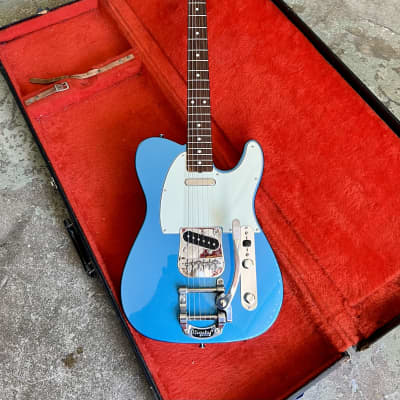 Fender MIJ telecaster bigsby レイクプラシッドブルー Fender Telecaster 60's traditional standard bigsby 2022