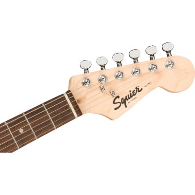 Squier (Fender) Mini Stratocaster Guitar, Laurel Fingerboard, Dakota Red image 5