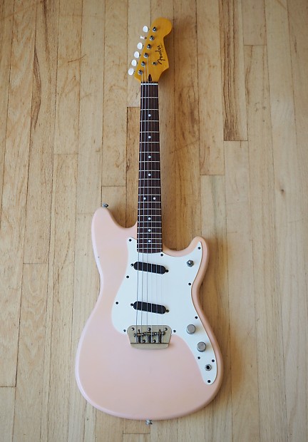 Fender duo best sale sonic pink