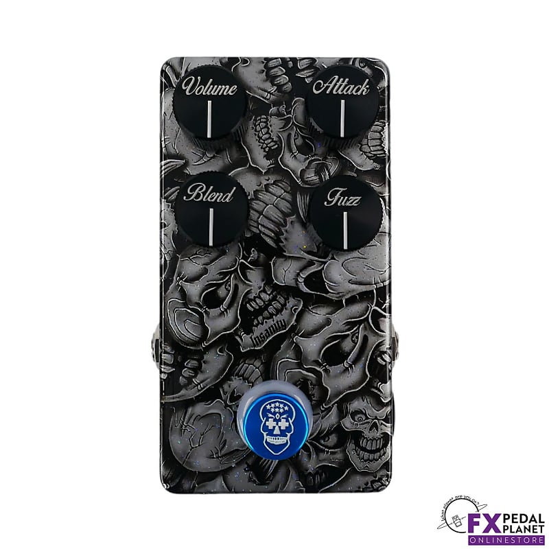 Flattley Guitar Pedals Poison Ivy 2024 - Black Skulls | Reverb UK