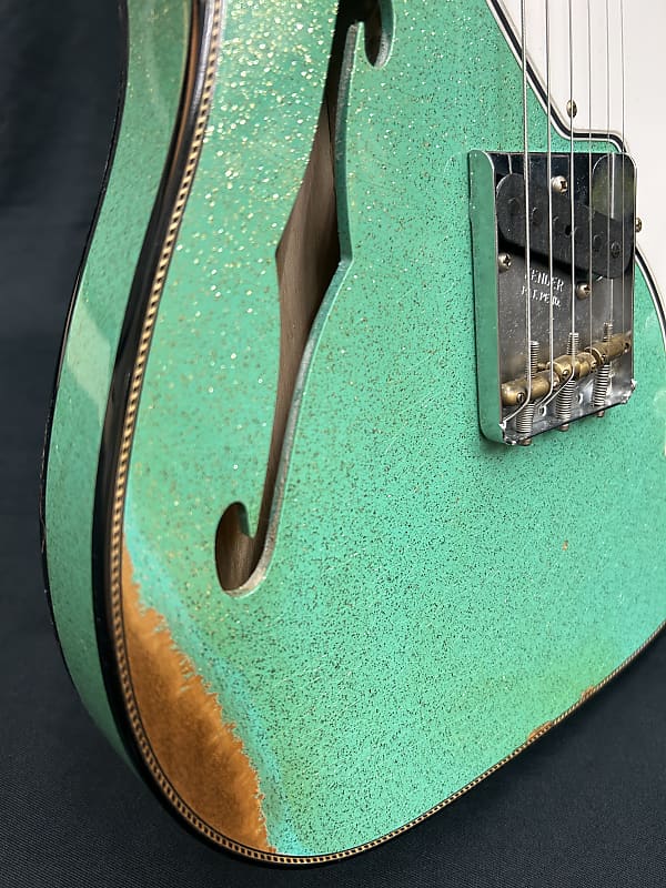 激安！特価品 Custom Fender Shop Thinline Telecaster 60's Edition Limited ヴァイスシュヴァルツ