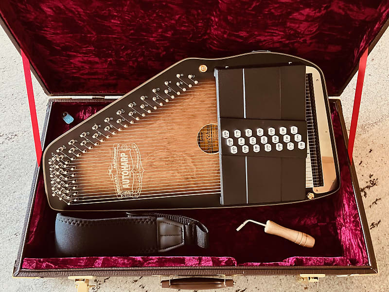 Oscar Schmidt Americana 21 Chord AutoharpTobacco Reverb