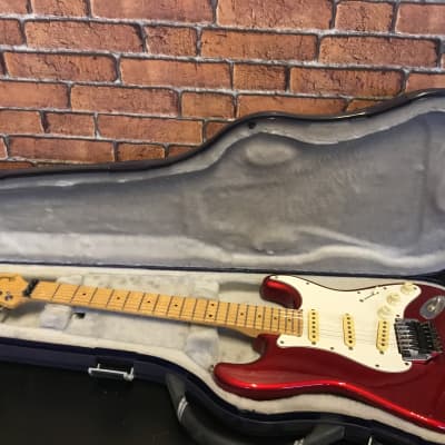 Fender Stratocaster MIJ Contemporary Serie Kahler Tremolo 1988 - Candy Apple Red image 8