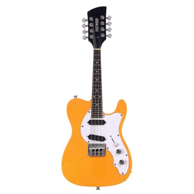 Eastwood Guitars Mandocaster LTD - TV Yellow - Solidbody Electric Mandolin - NEW! image 5