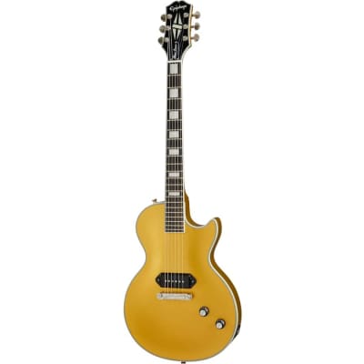 Epiphone Jared James Nichols Gold Glory Les Paul Custom with EpiLite Case - Double Gold Aged Gloss for sale