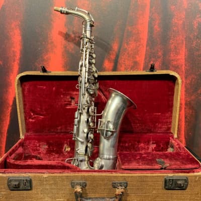 Conn 1928 New Wonder II Silver Plated Alto Saxophone (Carle Place, NY)  (TOP PICK) image 1