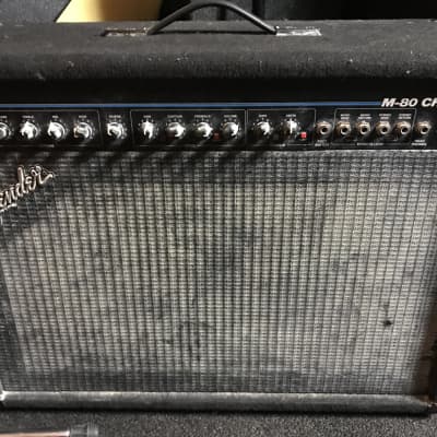 Fender M-80 Chorus 2-Channel 2 x 65-Watt 2x12" Stereo Solid State Guitar Combo 1990 - 1994 image 1