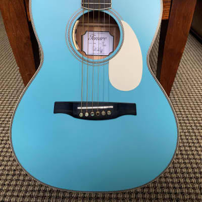 *CUSTOM* Powder Blue PRS SE P20E Tonare Parlor w/ L.R. Baggs Anthem Acoustic Guitar Pickup + More! image 2