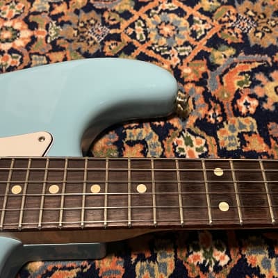 Fender Custom Shop '60 Reissue Stratocaster NOS 2014 Daphne Blue image 10