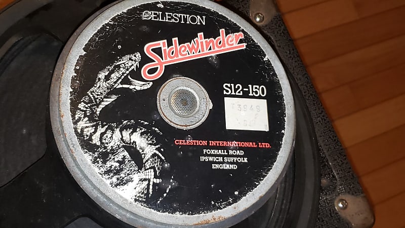 Celestion S12-150 Sidewinder 1980's | Reverb