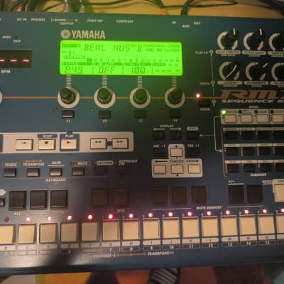 Yamaha RM1x Sequence Remixer 2000s - Blue